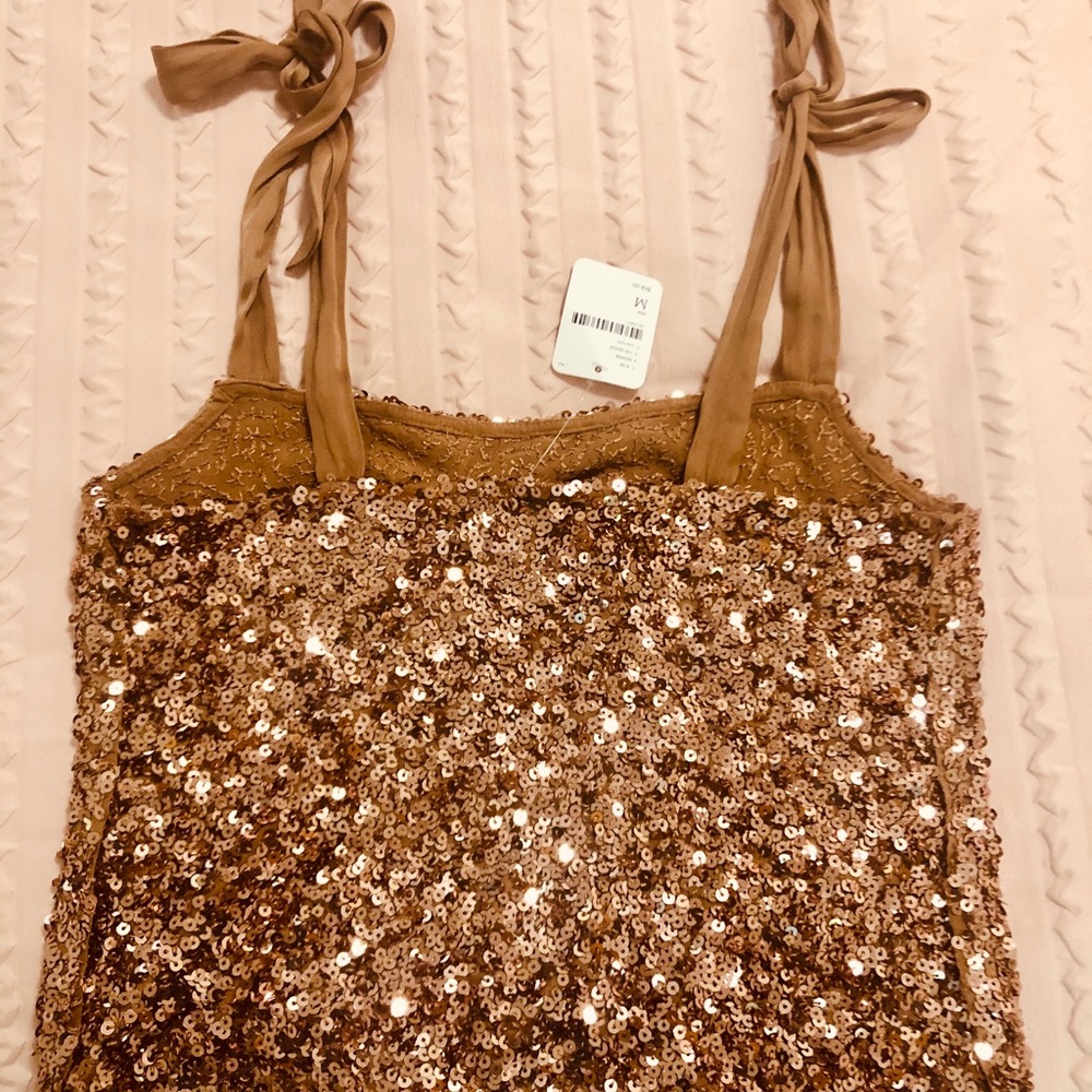 Free people sparkly top
